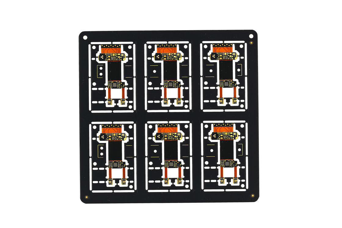 Enig-Behandlung Mehrschicht-Flex-PCB-Rigid-Flex 0,5-10Mm Biegeradius Fr4/Polyimid/Pet