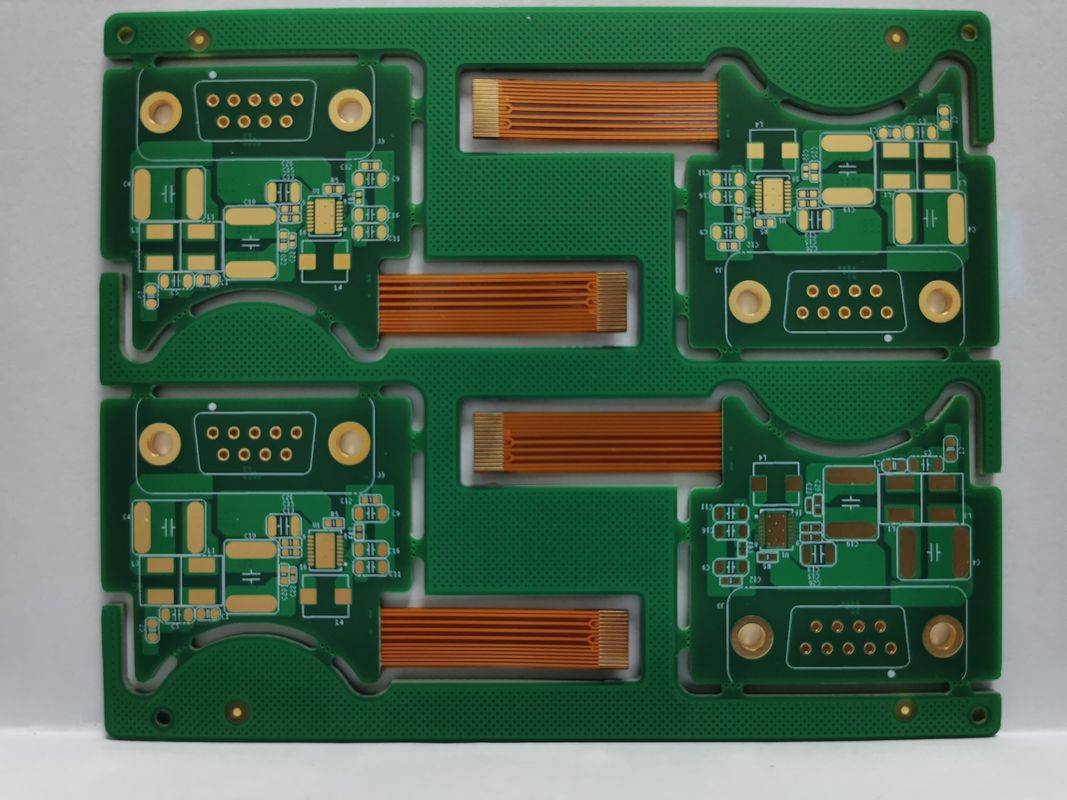 Sanforisierte Rückbohrung Starr-Flex-PCB mit Hasl Lf Oberfläche 1-28 Schichten Enig-Behandlung