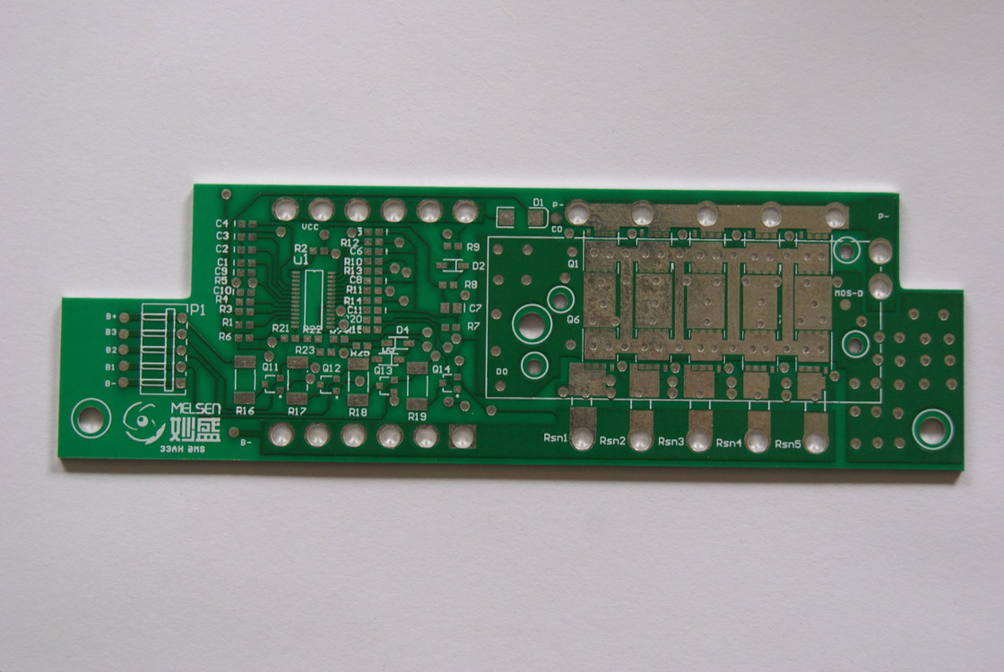 Aluminiumbasis IMS PCB HASL Oberflächenveredelung mit 0,1 mm Min. Seidenblende und Impedanzkontrolle