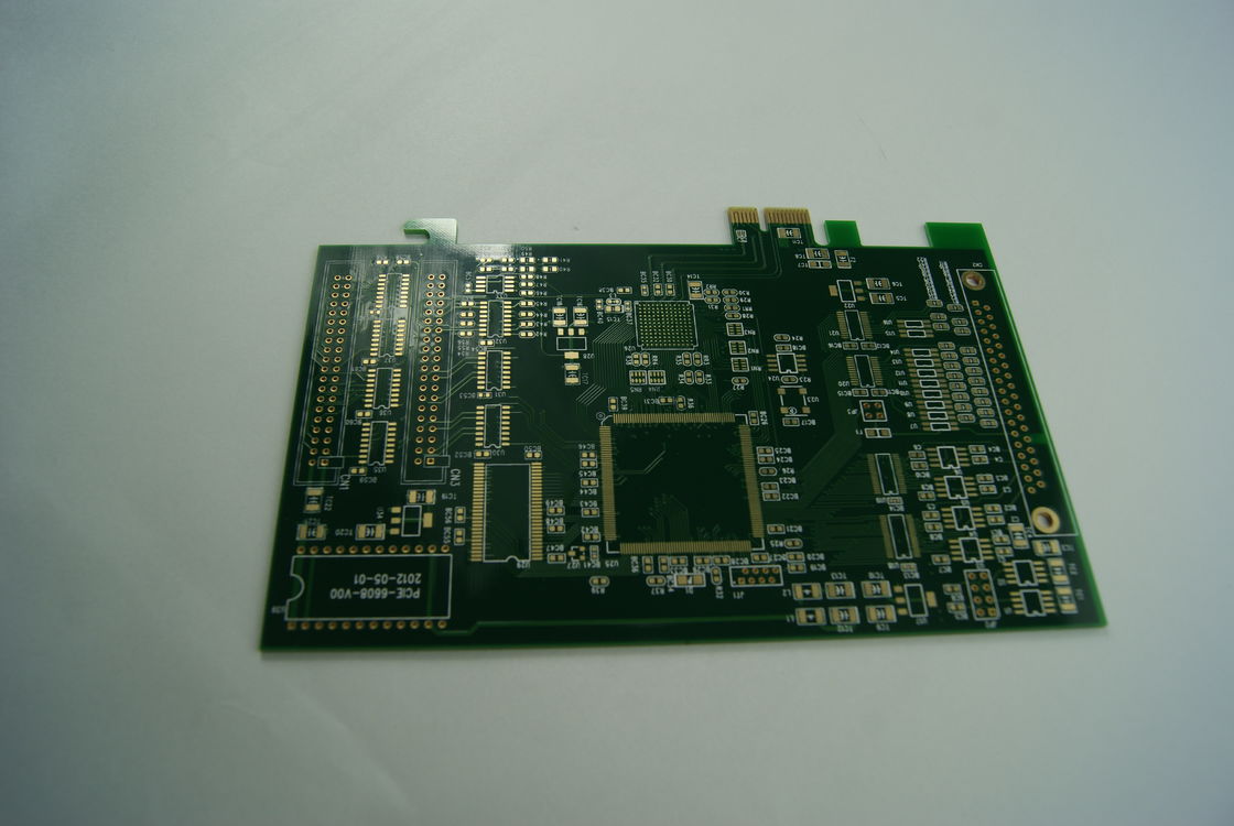 Oberflächenmontage 4-Schicht-PCB-Board mit HASL-Eintauchen Silber 0,2 mm-6,0 mm