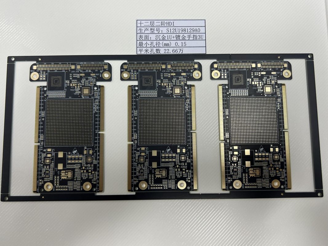 Ultra dünne 4L1+N+1 Hochdichte-PCB komplizierte elektronische Designs HDI-PCB-Prototyp