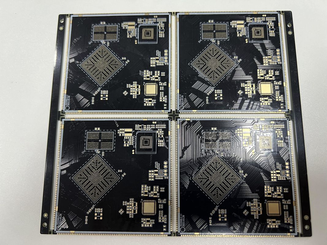 FR4 IT180 4-20 Schichten HDI-PCB-Board mit Multi-Impedanzsteuerung und 0,1 mm Loch Nickel-Palladium BGA 0,2 mm