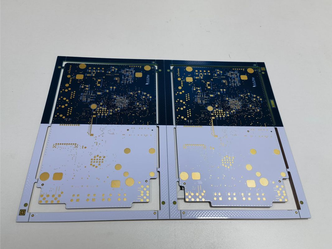 Tg170 FR-4 3OZ Kupfergewicht Vielschicht-PCB-Board 4 Farben von Lötmaske in einem Board