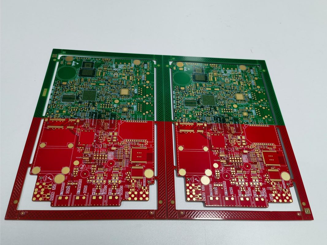 Advanced Multilayer PCB Board 4 Farben der Lötmaske in einem PCB-Board