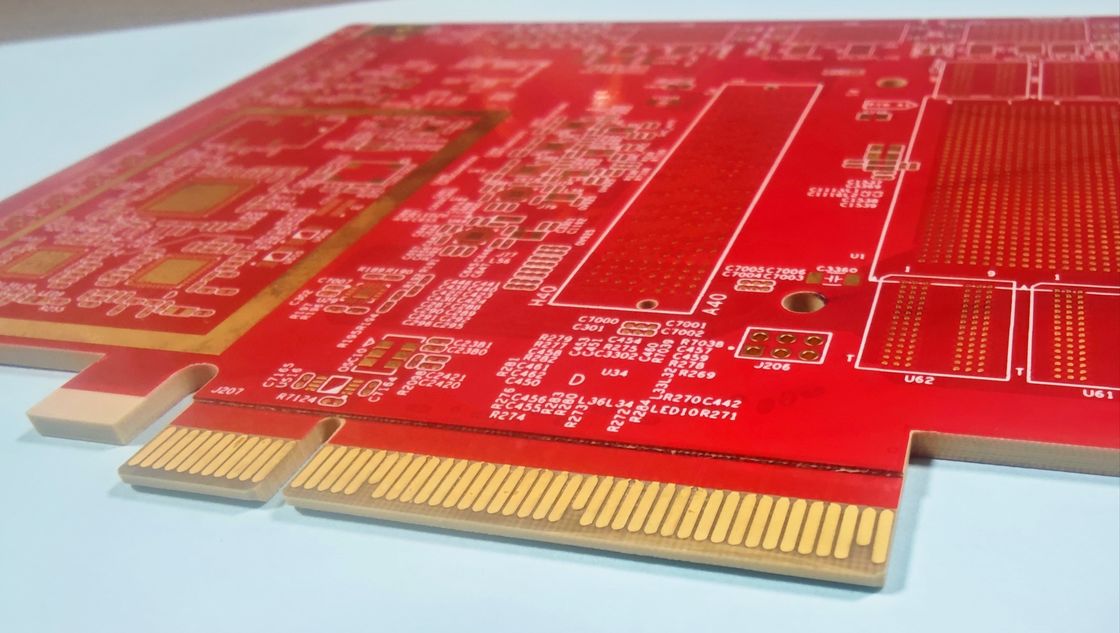 0.1mm Laserbohrlochgröße HDI-PCB-Board für Dichte-elektronische Geräte Dicke 0,4-3,2 mm Rohstoff FR4 IT180