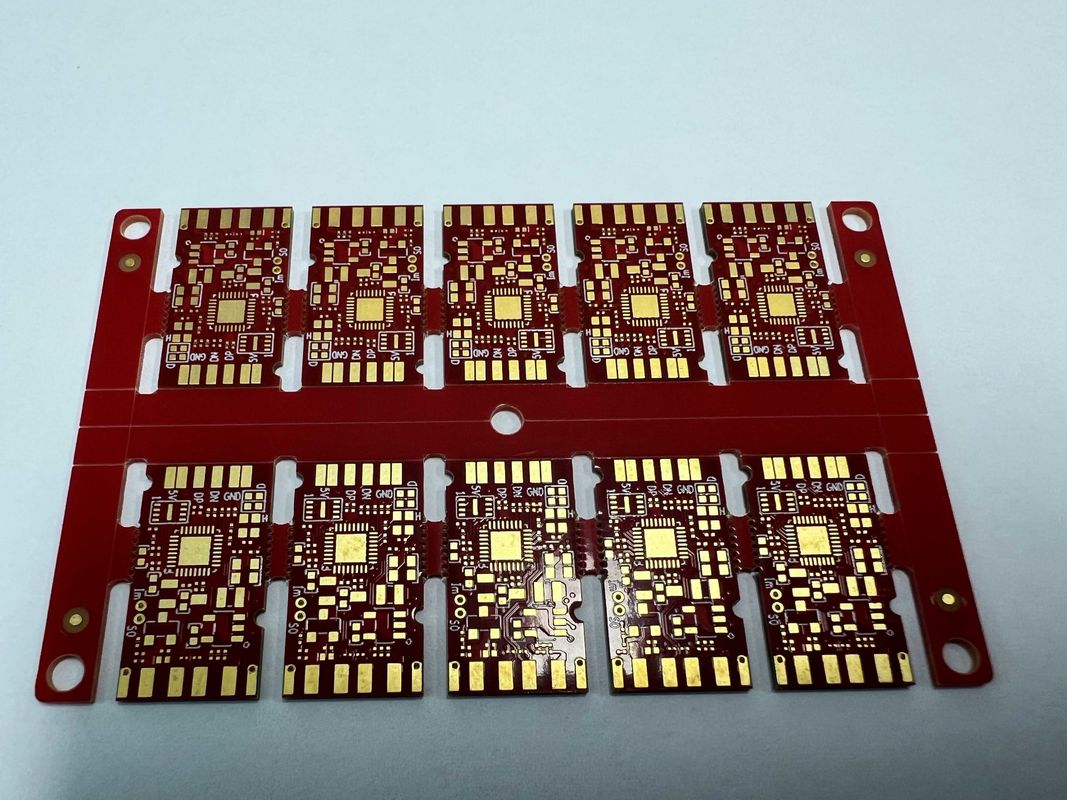 0.15mm Innenschicht Abstand HDI-PCB-Board mit weißer Seide und kleinste Lochgröße 0.1mm Vorteil