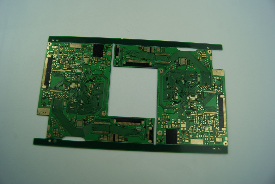 Immersion Gold Multilayer PCB Board mit weißer schwarzer Legende und Oberflächenveredelung HASL/OSP/ENIG 4L-28L Anzahl der Schichten