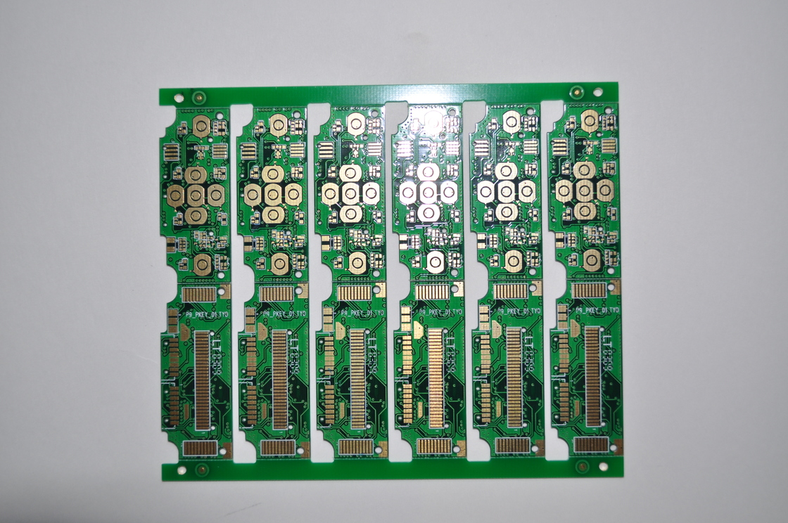 FR4 Materialien doppelseitige Leiterplatte mit Standardtechnologie und 5 Mil Leiterbahnbreite